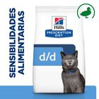 Hill's Prescription Diet Food Sensitivities Pato ração para gatos, , large image number null